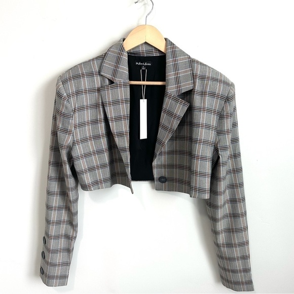 For Love and Lemons Kym Cropped Blazer - Picture 4 of 6